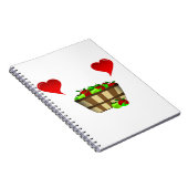 Apple Basket Love Notitieboek (Rechterzijde)