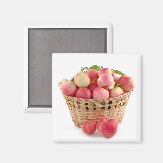 Apple Basket, Oogst, herfst Magneet (Voorkant / Achterkant)