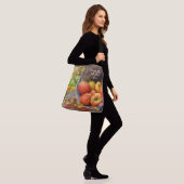 Apple Basket Serve with Gladness Crossbody Tas (Op model)