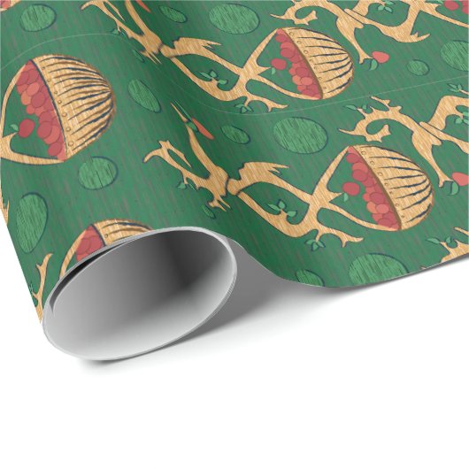 Apple Baskets IV Cadeaupapier (Rol Hoek)