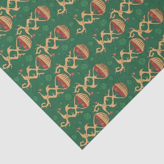 Apple Baskets IV Tissuepapier (Detail)