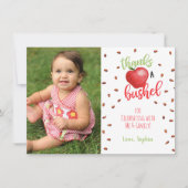 Apple-bedankingskaart met foto kaart (Voorkant)