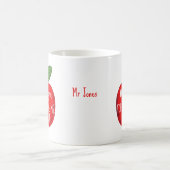 Apple bedankt dat je ons helpt om leraar te telen koffiemok (Center)