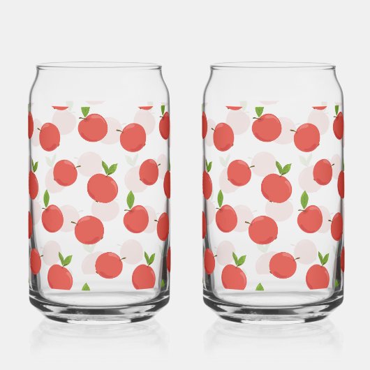 Apple Beker Blikvorm Glas (Voorkant)
