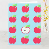 Apple Big Wenskaart Kaart (Gele Bloem)