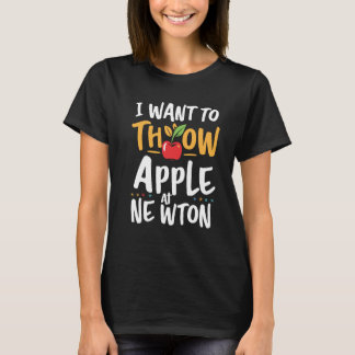 Apple bij Newton T-shirt