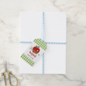 Apple Birthday Bedankt een Bushel Favor Gift Label Cadeaulabel (Met Touw)