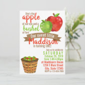 Apple Birthday Kaart (Staand voorkant)