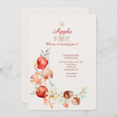 Apple Birthday Kaart (Voorkant / Achterkant)