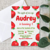 Apple Birthday Uitnodiging