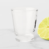 Apple Black Shot Glas (Links)