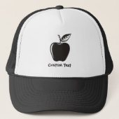 Apple Black Trucker Pet (Voorkant)