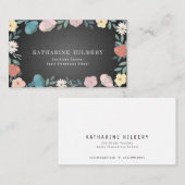 Apple Bloementuin Zwart Krijtbord Leraar Visitekaartje (Voorkant / Achterkant)