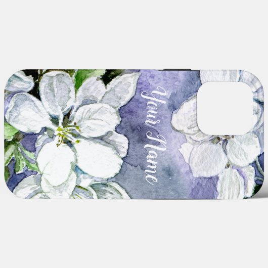 Apple bloesem iPhone / iPad hoes (Achterkant (horizontaal))