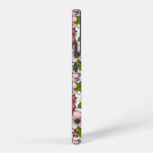 Apple-bloesem op wit samsung galaxy hoesje (Rechterkant)