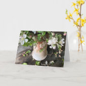 Apple bloesems 5 x 7 kaart (Gele Bloem)