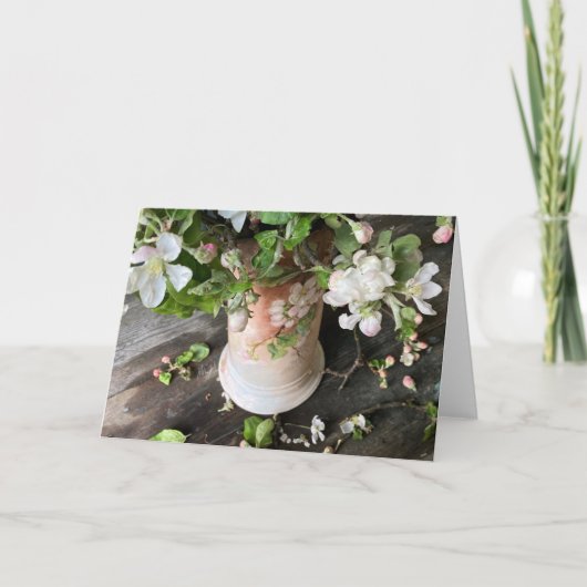 Apple bloesems 5 x 7 kaart (Voorkant)