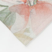 Apple bloesems fleece deken (Hoek)