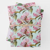 Apple bloesems inpakpapier vel (In situ)