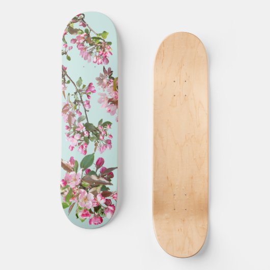 Apple bloesems persoonlijk skateboard (Voorkant)