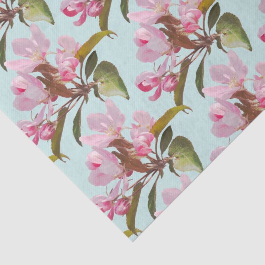 Apple bloesems tissuepapier (Detail)