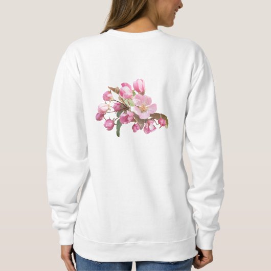 Apple bloesems trui (Achterkant)