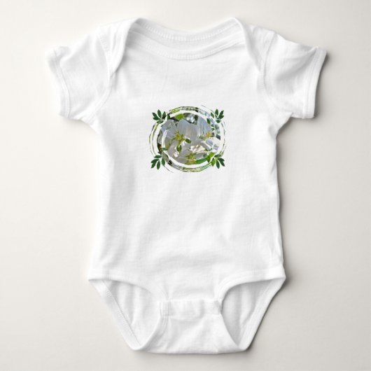 Apple Blossom Baby Baby Shirt (Voorkant)