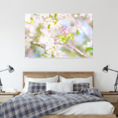 Apple blossom - Beauty Canvas Afdruk (Insitu (Slaapkamer))