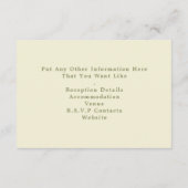 Apple Blossom bloem De Details Behuizing Kaart (Achterkant)