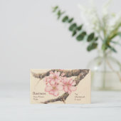 Apple Blossom Branch Visitekaartje (Staand voorkant)