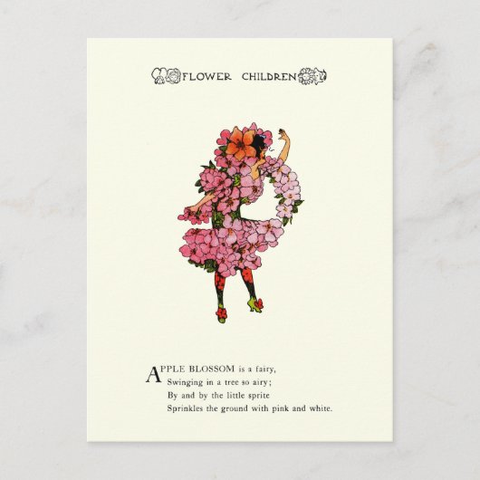 Apple Blossom Briefkaart (Voorkant)
