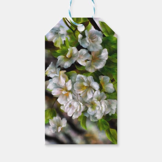 Apple Blossom Cadeaulabel (Voorkant)