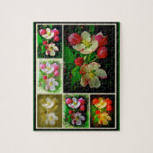 Apple Blossom Collage - Enhanced Digital Photo Legpuzzel (Verticaal)