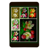 Apple Blossom Collage - Enhanced Digital Photo Magneet (Verticaal)