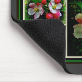 Apple Blossom Collage - Enhanced Digital Photo Muismat (Hoek)