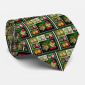 Apple Blossom Collage - Enhanced Digital Photo Stropdas (Opgerold)