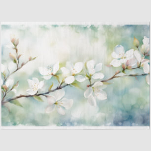 Apple Blossom Decoupage Tissue Paper Tissuepapier