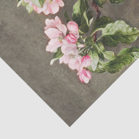 Apple Blossom Decoupage Tissuepapier (Detail)