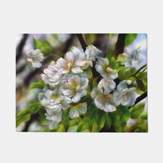 Apple Blossom Deurmat (Voorkant)