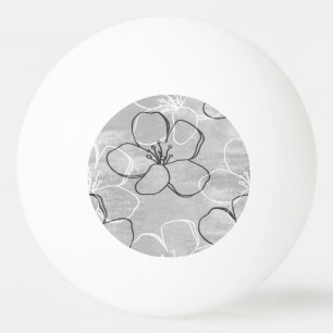 Apple Blossom Dream: Abstract Ornament Pingpongbal