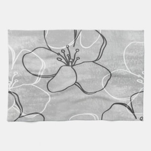 Apple Blossom Dream: Abstract Ornament Theedoek