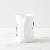 Apple Blossom en Bees Bone China Mok (Achterkant)
