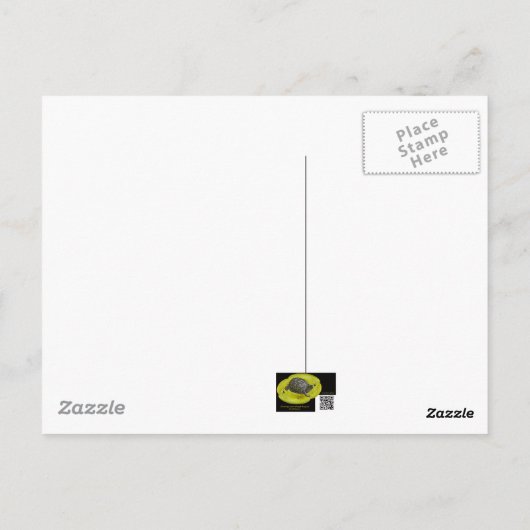 Apple Blossom en Bumblebee Briefkaart (Achterkant)