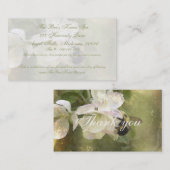 Apple Blossom en Bumblebee Visitekaartje (Voorkant / Achterkant)