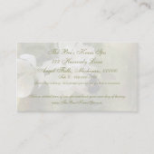 Apple Blossom en Bumblebee Visitekaartje (Voorkant)