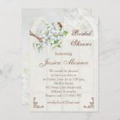 Apple blossom en Vrijgezellenfeest van bijen Kaart (Voorkant / Achterkant)