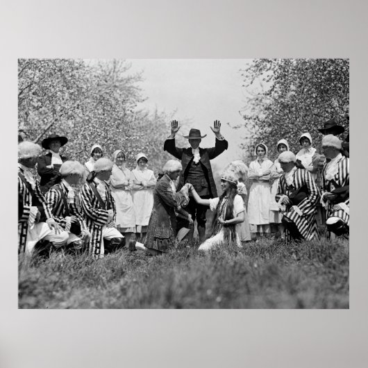 Apple Blossom Festival, jaren 20 Poster (Voorkant)