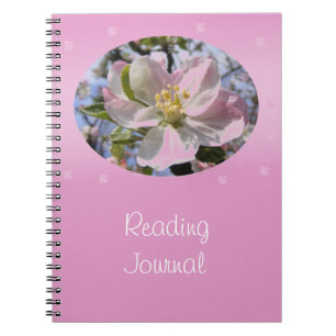 Apple Blossom Flower Reading Journal Notitieboek