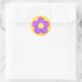 Apple Blossom Flower Ronde Sticker (Tas)