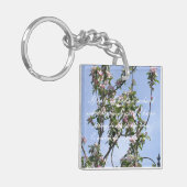 Apple blossom gedicht sleutelhanger (Voorkant Links)